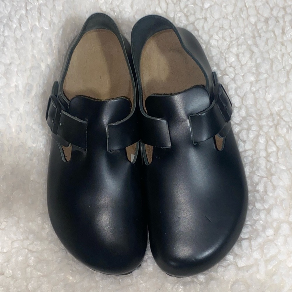NEW Birkenstock London Oiled Leather Black